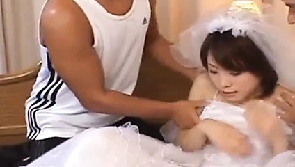 Morimoto miku gelin kıyafeti soyundu ve hol becerdin