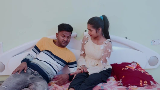 Hot desi indian couple chocolate sex cum shot in mouth kiss