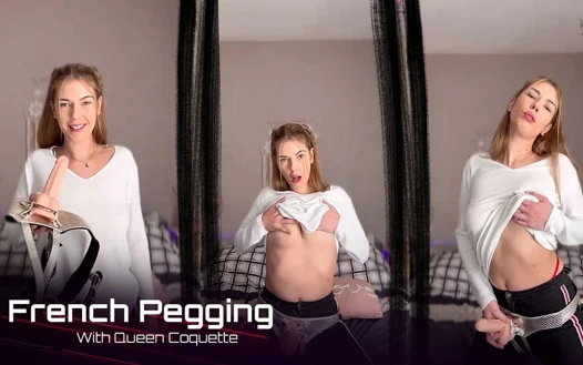 JOI - Orgazma Gitmek İçin Kıçını Dildo Yapma Talimatları - Fransız Pegging