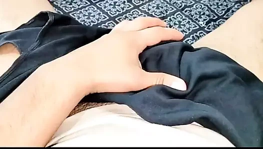 I find my stepbrother masturbating and I help him! We end up in a happy and hot ending