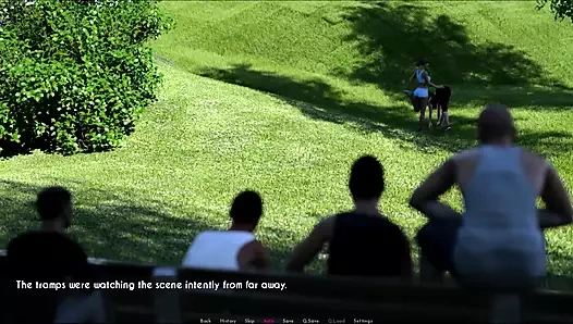 12. gün - ücretsiz - Sophia ve Patricia parka gitti ve erkekleri azdırdı