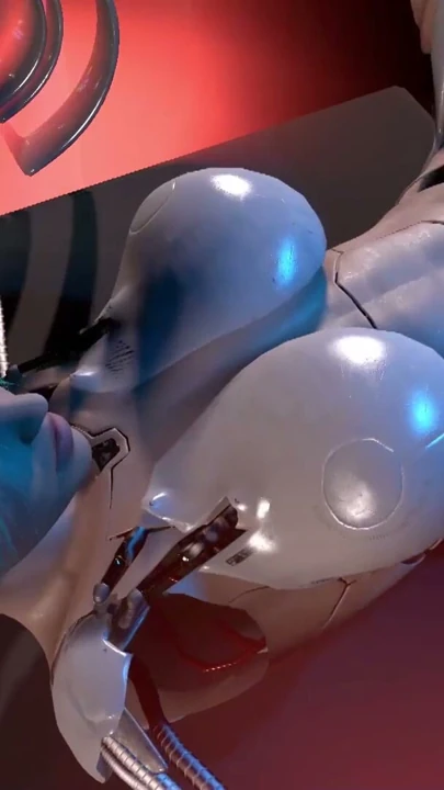 Testing the Pussy of a Half Assembled Sex Robot Girl | Clip 1