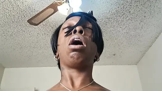 Blu Nastie in white creampie!
