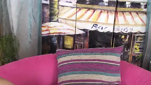 Dildo ile amcığını genişlet ve sonra sik