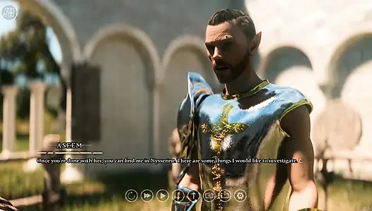 Yedi âlem 58 - atlas, idril ve mowen gizli oda ve mektuplar (sfw)