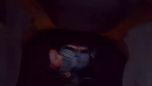 Cum üzerinde göt ve yüz