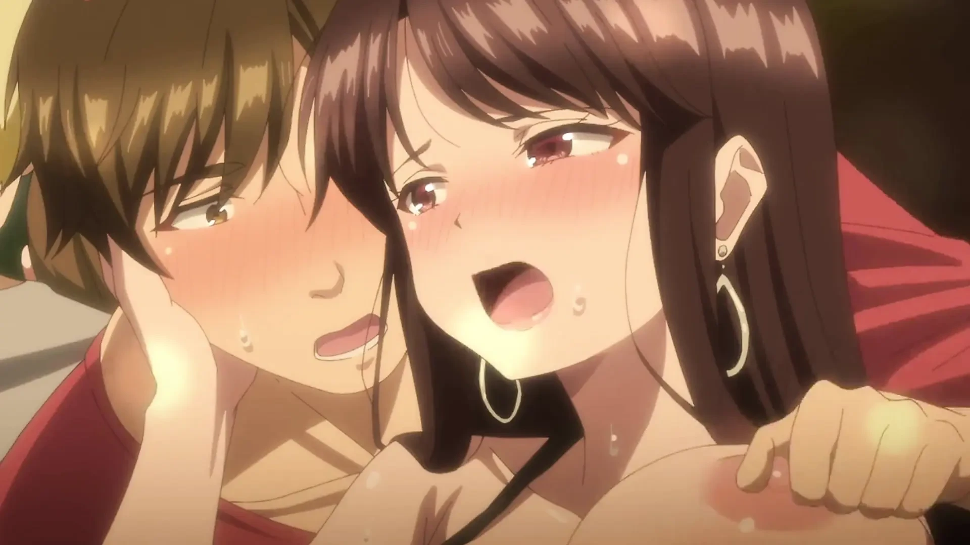 Couples on Swinger Party: First Orgy with my Perv Colleague – Anime Hentai, ENG Sub