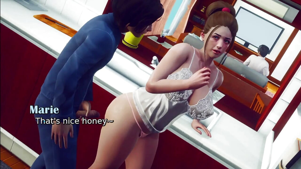 Samael ve Marie Sx kocasının en iyi arkadaşlarının önünde marie evinde ilk kez seks yapıyor - sansürsüz hentai