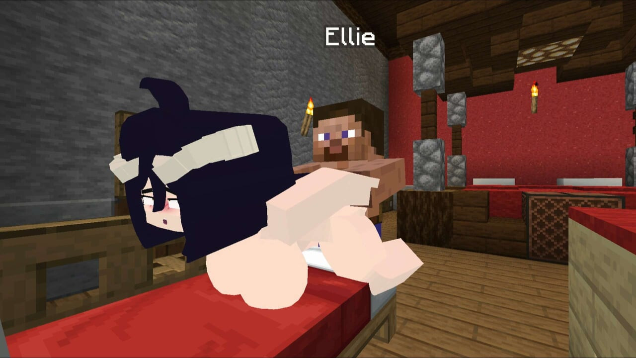 Overlord'dan Jenny Mod Minecraft Albedo azgın ve emmeye hazır ve amını perişan ediyor