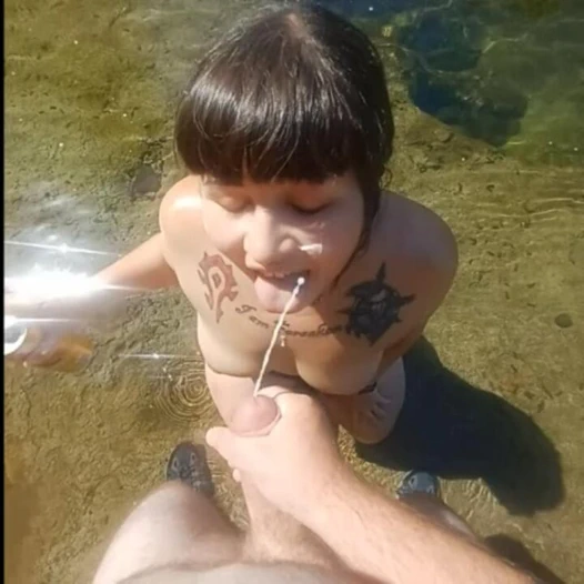 Dd nehirde sadie'nin yüzüne boşalıyor