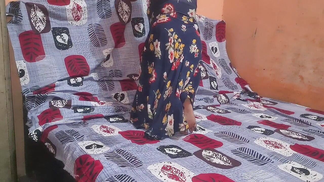 The brother-in-law picked up the sister-in-law while cleaning and left it.