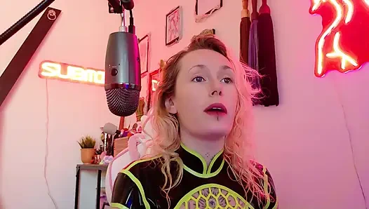 Kadın egemenliği ritüeli itaatkar itaat ve kontrol