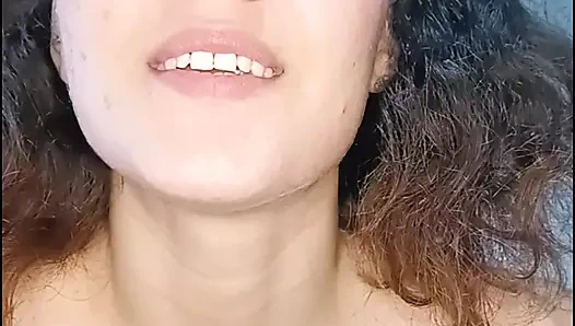 Humiliating Dominatrix in POV: I Spit on You, I Use You, and Your Girlfriend Just Watches