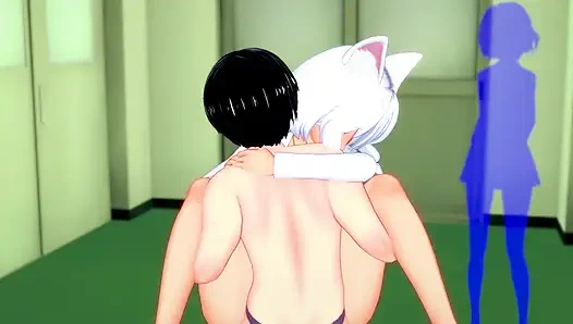 BÜYÜK MEMELI KOSTÜMLÜ KıZı SERT SIKIYOR -HENTAI +18