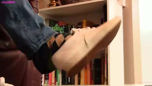 Caroline keds ayakkabı oyunu içinde argyle çorap önizleme