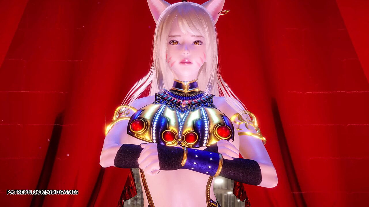 Mmd ankha dansı, ahri, sıcak striptiz dansı, league of legends kda, sansürsüz hentai