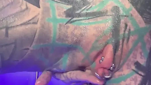 Küvet lateks azdırma + solo soyunma