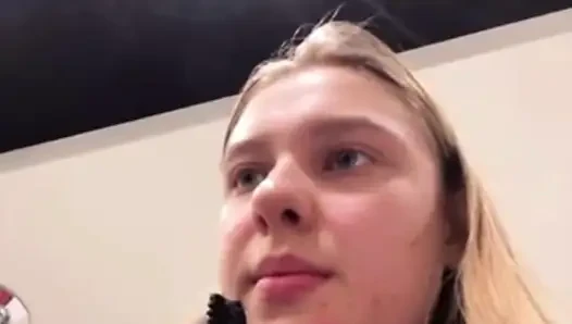 Extreme show in the changing room with jucielussie