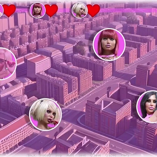 Пластиковые шлюшки куклы, гамплей с секс-сцена, часть 2