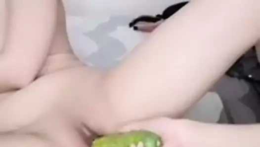 Hint hoot terong + timun