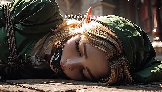 Canavar yarak zelda'nın kaledeki sıkı deliklerini mahvediyor dölleniyor!