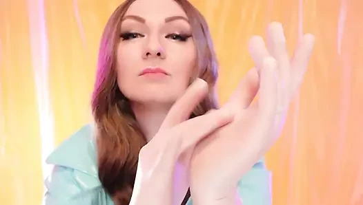 Asmr: cerrahi lateks eldivenler - arya grander