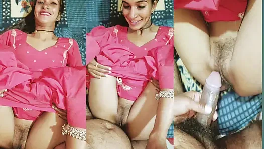 Hintli rajasthani köyünden Hindu baldız komşusu tarafından büyük siyah yarakla sikiliyor