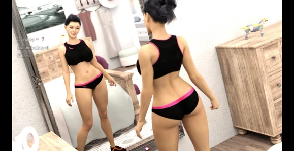 Lisa: giyim mağazasındaki iki seksi götlü kız ep.11