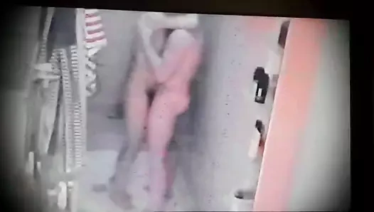 Eş angelika sürtme horoz içinde the duş