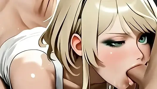 Neon dreams - prenses oral seks grup seks