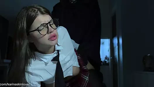 Teen Loves Cosplay, Footjob and Taking Big Dick in the Ass