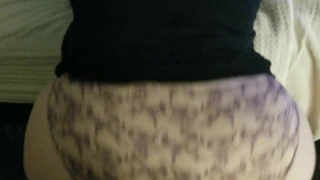 çiçekli saten külot