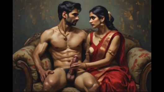 I fucked bhabhiji in the kitchen while she was cooking food for me