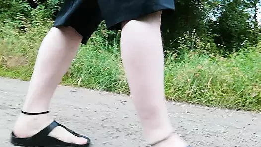 Naylon çorap videosu