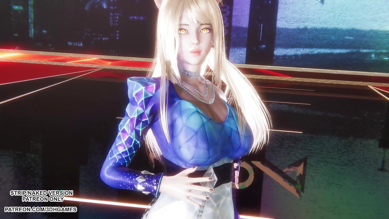 Mmd kda - sana ahri ateşli kpop dansı league of legends sansürsüz hentai