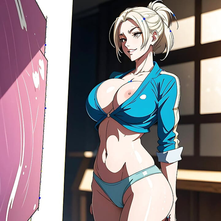 Sarışın yapay zeka animasyon hentai videosu