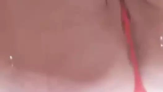 Tatlım kedi mastürbasyon ile oyuncaklar içinde the sandalye