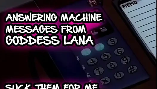 Sadece ses - telesking makinesi mesajları 1 benim için emiyor