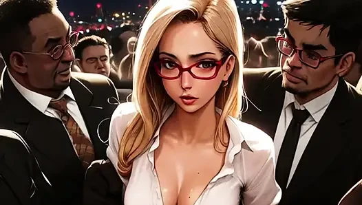 Anime kız öğrenciler mosh çukurunda anlamsız sikiliyor