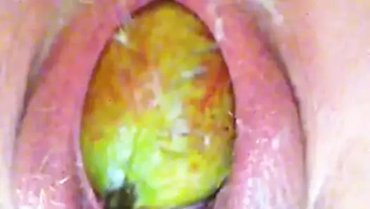 bir mango ile mastürbasyon