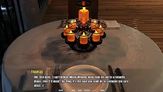 Büyükannenin evi: genç adam ve güzel olgun orta yaşlı seksi kadın romantik bir randevuda bölüm 56