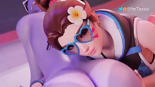 Sfm tessai ateşli 3 boyutlu seks hentai derlemesi - 46