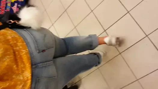 Büyük götlü Alman orta yaşlı seksi kadın