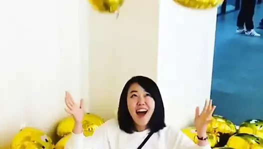 sevimli koreli kız arkadaş