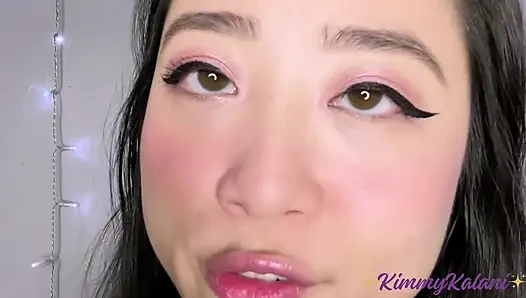 Я хочу, чтобы ты кончала на моем лице - ASMR, инструкция по дрочке - Kimmy Kalani