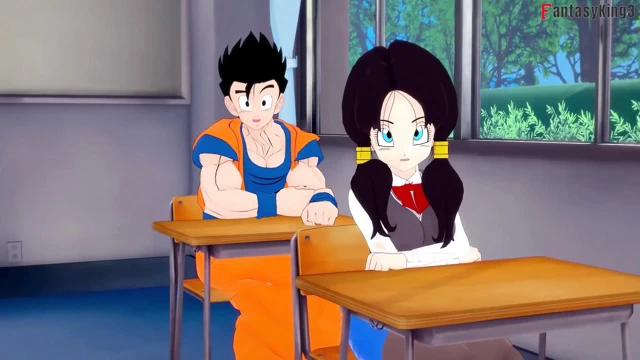 Android 18 Gohan'ı sikmeye devam etmek için üniversiteye giriyor - dragon ball zex serisi