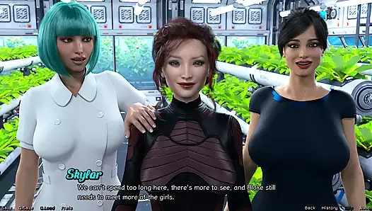 Uzayda mahsur kaldı: kızlarla tanışın. Ep.2