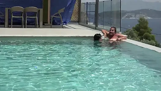 Hairy genç Japon'a denedi