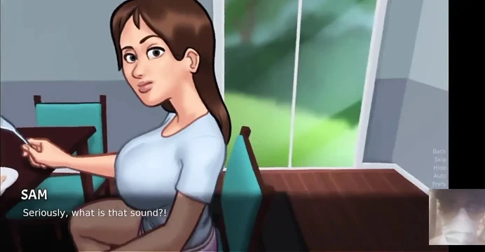 Yaz zamanı efsanesi! Cadılar Bayramı Özel! Orta yaşlı seksi üvey anne üvey kız kardeşinin önünde sikimi emiyor!