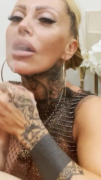 Epic moment from "GERMAN MOM KADA - SMOKING BJ FOR STEPSON ON HOLIDAY TRIP"